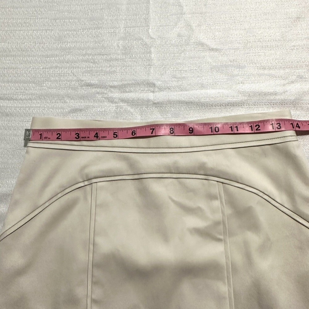 Worth Women’s Skirt Size 2 Cream Pencil Skirt NWT - Picture 4 of 7